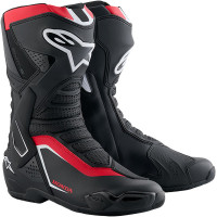 Alpinestars Honda SMX-6 V3 Boots - Black / Bright Red / White