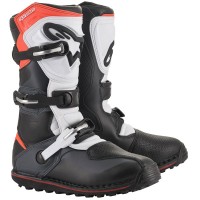 Alpinestars Tech T Boots - Black / Grey / Red Fluo