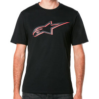 Alpinestars Ageless Shadow CSF T-Shirt - Black / Red
