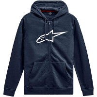Alpinestars Ageless Zip V3 Hoodie - Navy / White