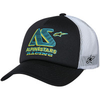 Alpinestars Ayess Trucker Hat Cap - Black / White