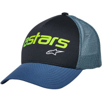 Alpinestars Vital Trucker Hat Cap - Black / Blue / Green