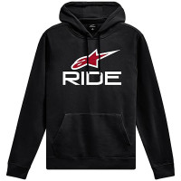 Alpinestars Ride V3 Hoodie - Black / White / Red