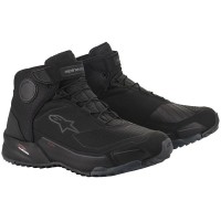 Alpinestars CR-X Drystar Riding Shoes - Black / Black