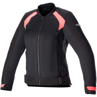 Alpinestars Stella Eloise V2 Air Textile Jacket - Black / Diva Pink