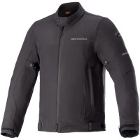 Alpinestars Husker Waterproof Textile Jacket - Black / Black