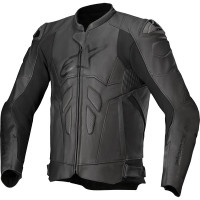Alpinestars Dusk Leather Jacket - Black
