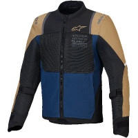 Alpinestars ST-2 Air Textile Jacket - Deep Blue / Dark Khaki / Black