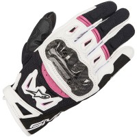 Alpinestars Stella SMX-2 Air Carbon V2 Gloves - Black / White / Fuchsia