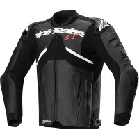 Alpinestars Atem V5 Leather Jacket - Black / White