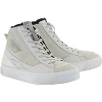 Alpinestars Stella Stated Podium Riding Shoes - White / Cool Grey