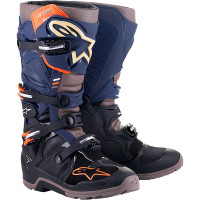 Alpinestars Tech 7 Enduro Drystar Boots - Black Night / Navy / Warm Grey