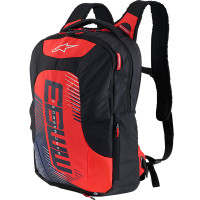 Alpinestars MM93 City Hunter v2 Backpack - Black / Fluo Red / Blue Navy / White