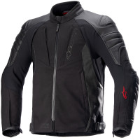 Alpinestars Proton Waterproof Textile Jacket - Black / Black