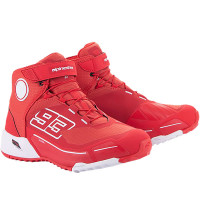 Alpinestars MM93 CR-X Drystar Riding Shoes - Bright Red / White