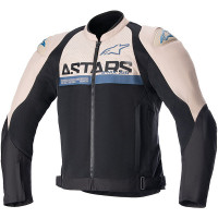 Alpinestars SMX Air Textile Jacket - Light Brown / Black / Sodalite Blue