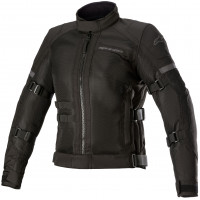 Alpinestars Stella Crosshill WP Air Textile Jacket - Black / Black