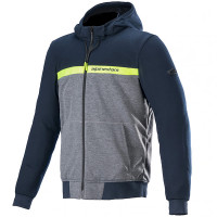 Alpinestars Chrome Street Hoodie - Dark Navy / Dark Grey / Melange