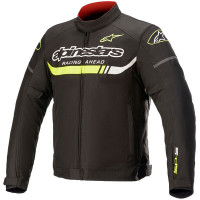 Alpinestars T-SP S Ignition WP Textile Jacket - Black / Fluo Yellow