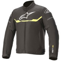 Alpinestars T-SPS Waterproof Textile Jacket - Black / Yellow Fluo