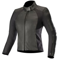 Alpinestars Stella Vika V2 Ladies Leather Jacket - Black