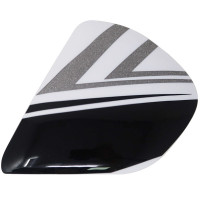 Arai VAS-V Type Side Pods - Shaped Black