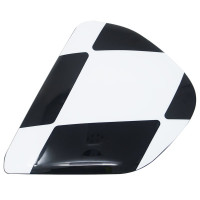 Arai VAS-V Type Side Pods - Finish White Red