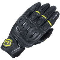 ARMR Raiden 3.0 Leather Gloves - Black / Yellow