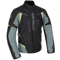 ARMR Kiso 4.0 Waterproof Jacket - Black / Light Grey / Fluo