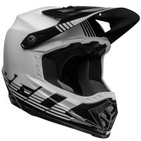 Bell Moto 9 Mips Kids - Louver Gloss Black / White