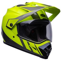 Bell MX-9 Adventure Mips - Dash Hi Viz Yellow / Grey