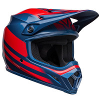 Bell MX-9 Mips - Disrupt Gloss True Blue / Red