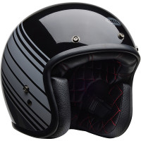 Bell Custom 500 - Edge Gloss Metallic Black / Grey