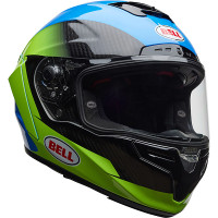 Bell Race Star DLX Flex - Corsa Gloss Blue / Green