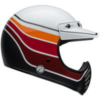 Bell Moto 3 - RSD Saddleback Satin Gloss White / Black