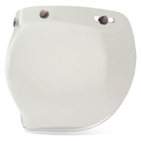 Bell 3 Snap Bubble Clear Visor - Road Legal
