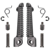 Bike It OEM Silver Footpegs - Yamaha YZF-R1 / YZF-R6