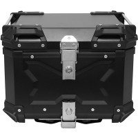 Bike It Rigid Aluminium Top Box - 45 Litre