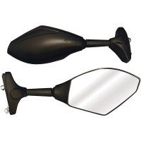 Bike It Trojan Fairing Universal Mirrors - Black