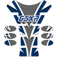 Bike It Carbon Flash Tank Pad GSXR