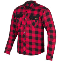 Broger Alaska Textile Shirt - Red / Black
