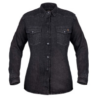 Broger Ladies Alaska Textile Shirt - Washed Black