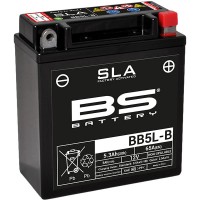 BS Batteries Motorcycle Battery - SLA Sealed Lead Acid BB5L-B / YB5L-B