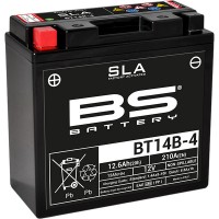 BS Batteries Motorcycle Battery - SLA Sealed Lead Acid BT14B-4 / YT14B-BS