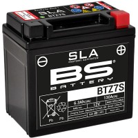 BS Batteries Motorcycle Battery - SLA Sealed Lead Acid BTZ7S