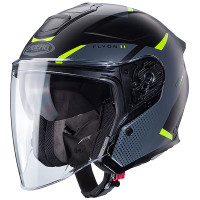 Caberg Flyon II - Boss Matt Black / Grey / Yellow Flou