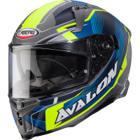 Caberg Avalon X - Optic Matt Grey / Blue / Yellow