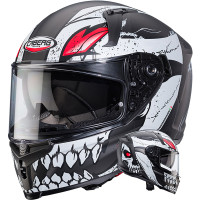 Caberg Avalon X - Punk Matt Grey / White / Red