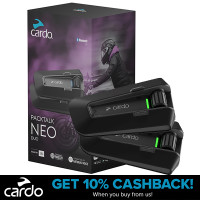 Cardo Packtalk Neo Mesh Intercom - Duo