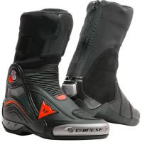 Dainese Axial D1 In Boots - Black / Fluo Red